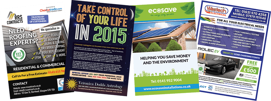 flyer design glasgow
